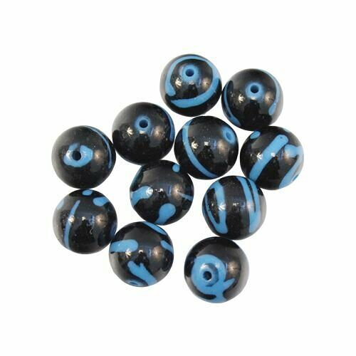 Бусины пластиковые Мрамор 16мм, 11шт/упак(4-16)