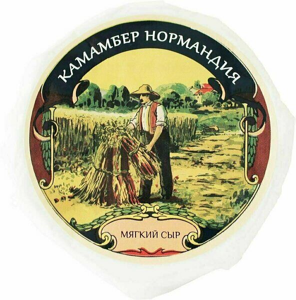 Сыр Нормандия Камамбер, мягкий с белой плесенью 50%