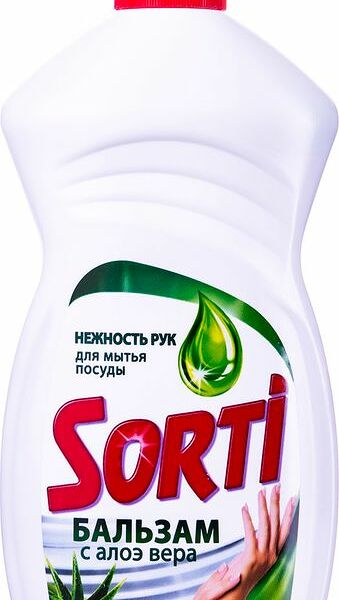 Средство для мытья посуды Sorti Clean&Care Бальзам Алоэ вера, 450мл