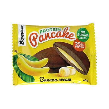 Панкейк неглазированный с начинкой Bombbar Banana Cream 