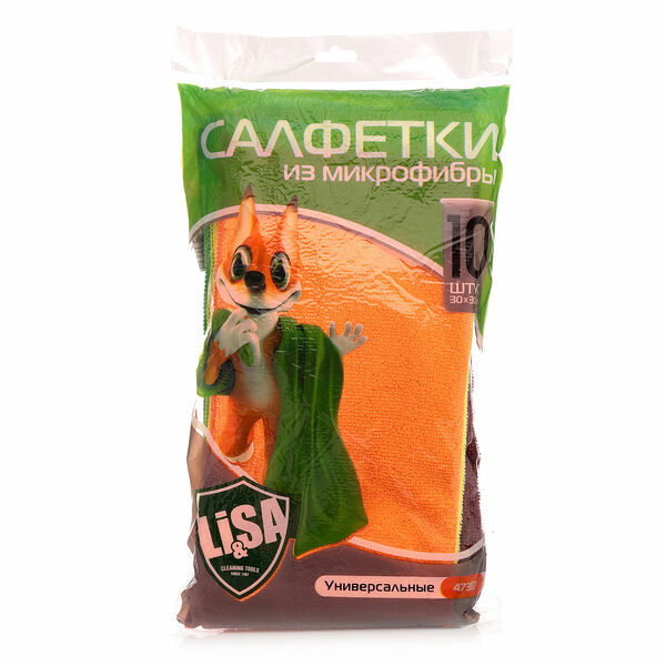 Салфетки набор, 10 шт ТМ Li&Sa (Ли энд Са)