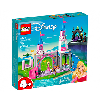 

Конструктор Disney. Princess «Замок Авроры» 4+, Lego, 187 деталей, Венгрия
