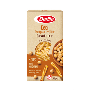 

Макаронные изделия из муки нута Casarecce Barilla, 250г