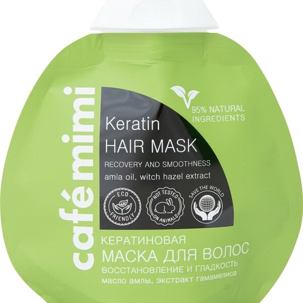 Маска для волос Cafe Mimi Восстановление и гладкость 100мл