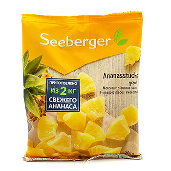 Сухофрукты ананас, Seeberger