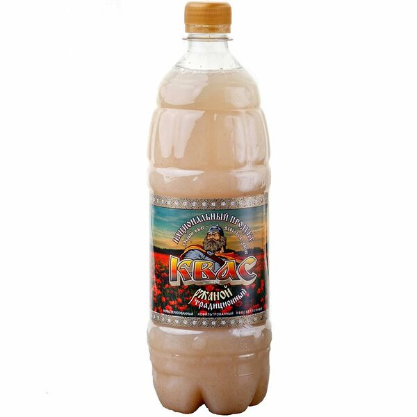 Квас Русский вкус Ржаной традиционный, 1л
