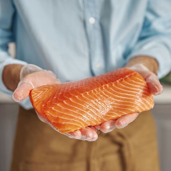 Филе семги охлажденное Премиум без кожи