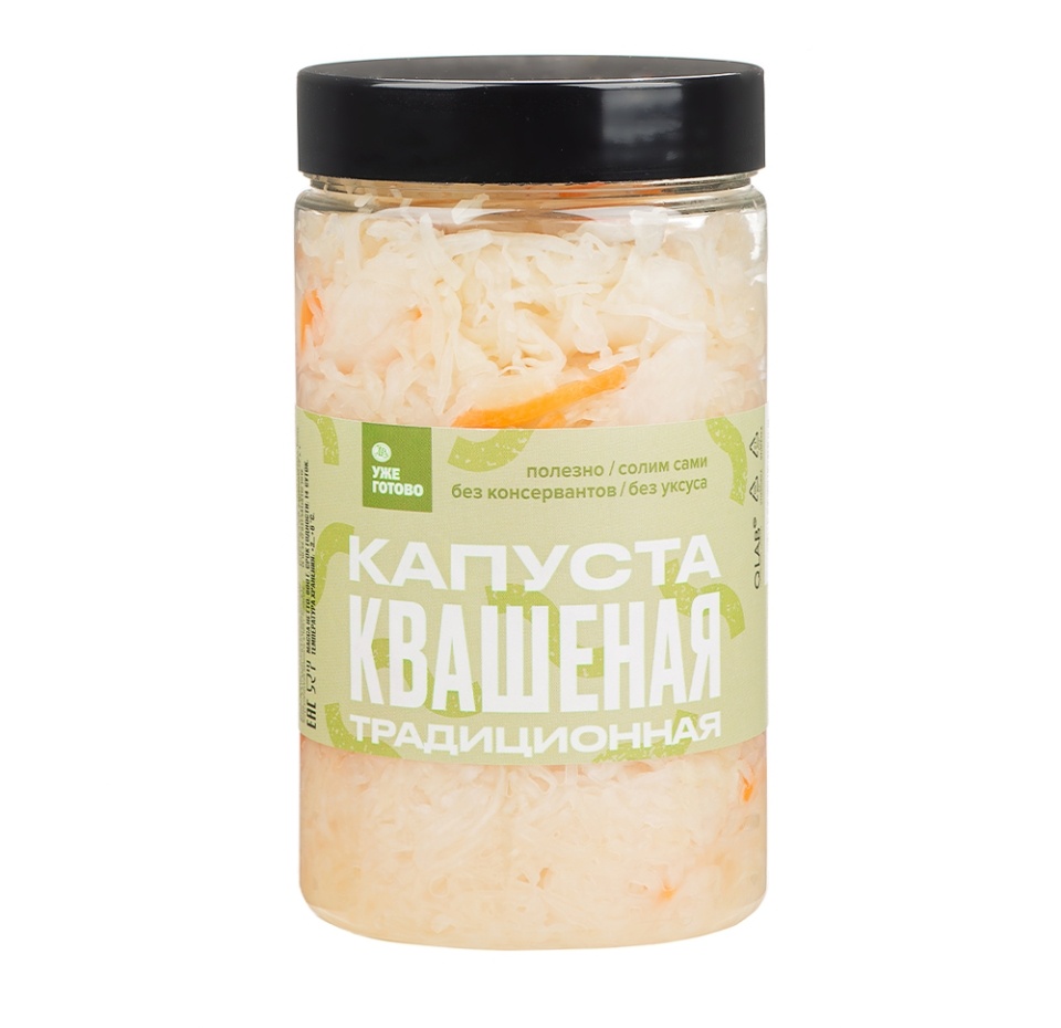 

Капуста квашеная Уже Готово традиционная, 600 г
