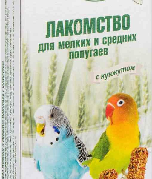 Лакомство для мелких и средних попугаев Triol с кунжутом