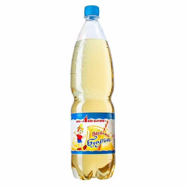 Напиток безалкогольный Буратино на основе минеральной воды, 1.5л