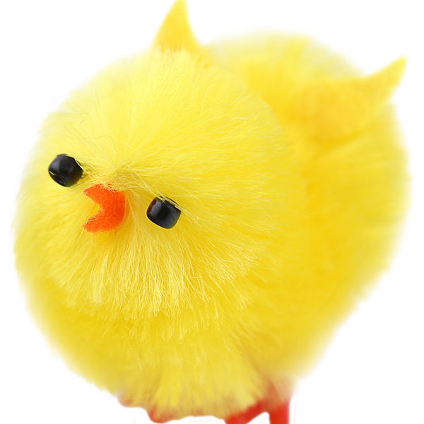 Набор украшений пасхальных Цыплята 3,5см, 12шт