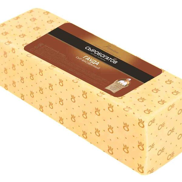 Сыр Гауда Сыробогатов, 45%, кусок