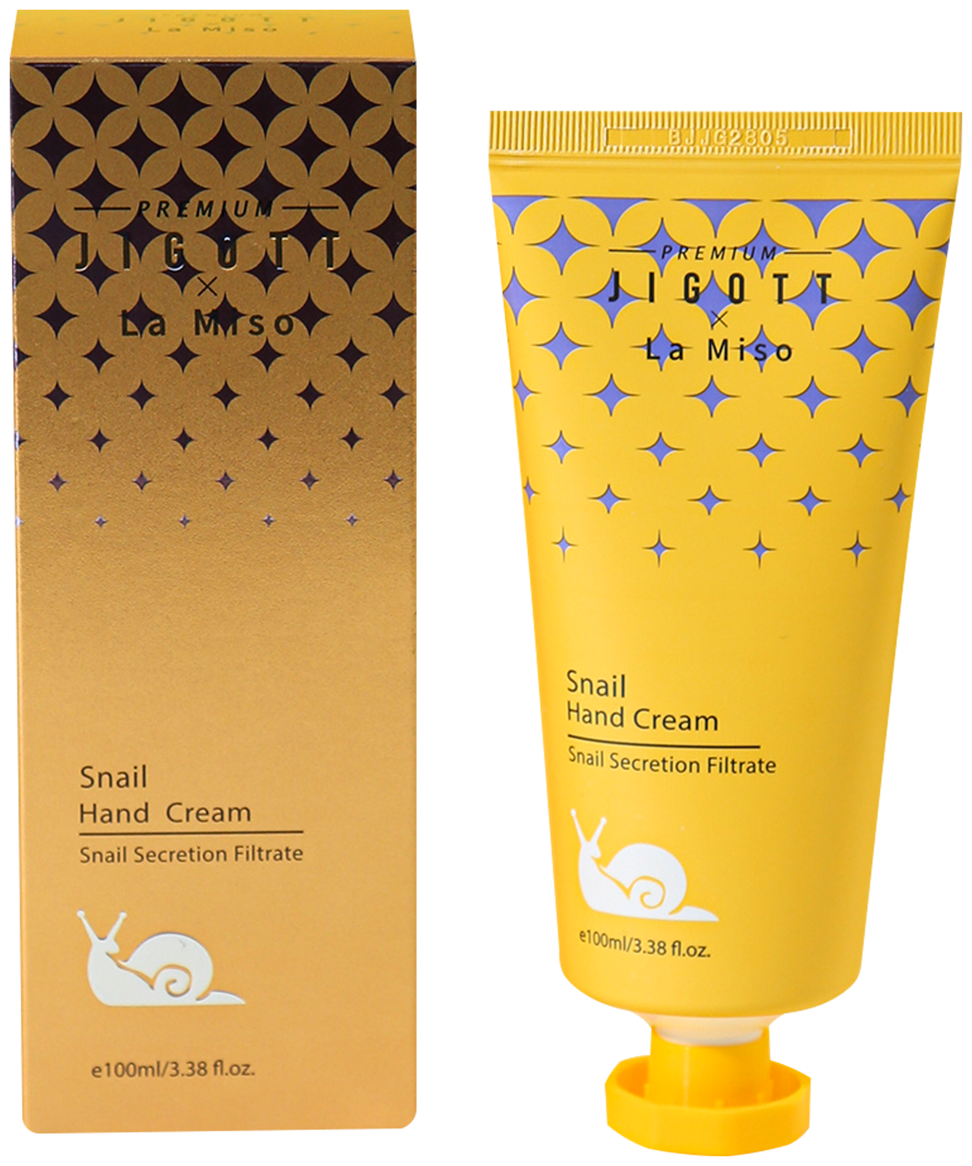 

Крем для рук Jigott&La Miso с муцином улитки