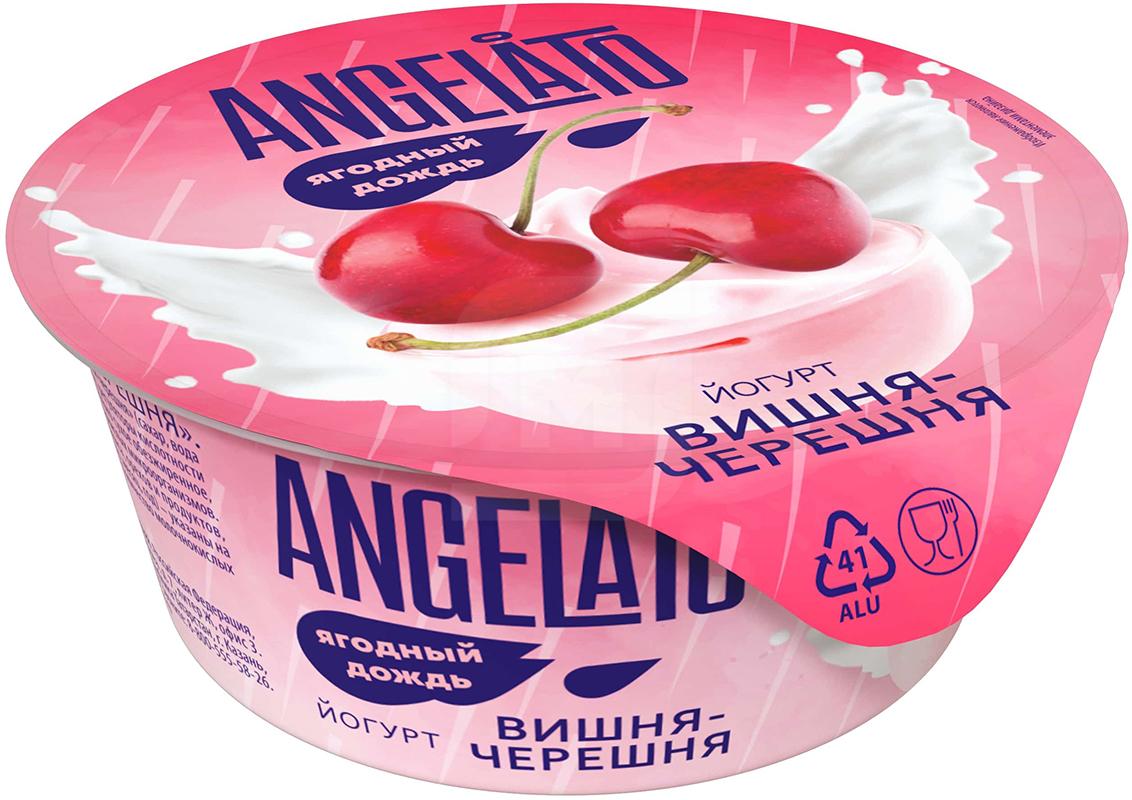 

Йогурт Angelato Вишня-черешня вязкий 2.5% 120 г