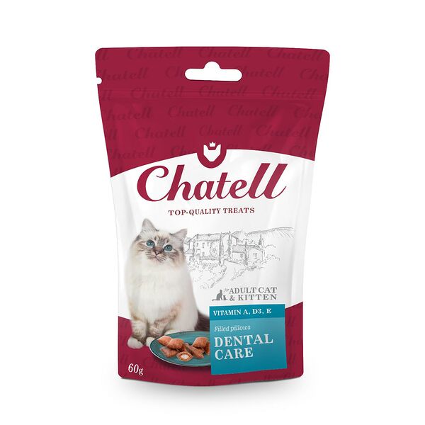 Лакомство для кошек подушечки для ухода за зубами