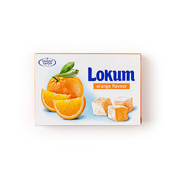 Лукум Zaharni zavodi со вкусом апельсина 140г, Болгария