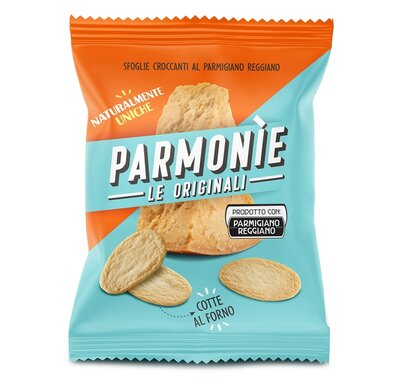 Снеки Parmonie из запечённого сыра Пармиджано Реджано с оливковым маслом