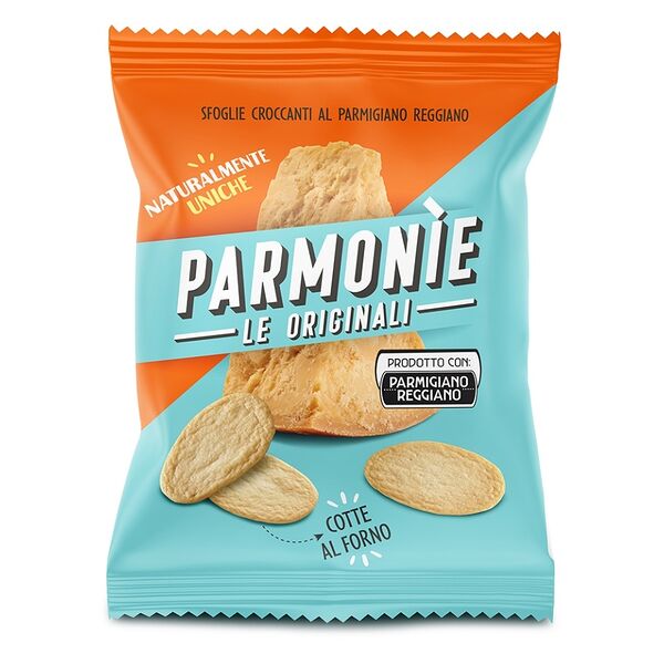 Снеки Parmonie из запечённого сыра Пармиджано Реджано с оливковым маслом