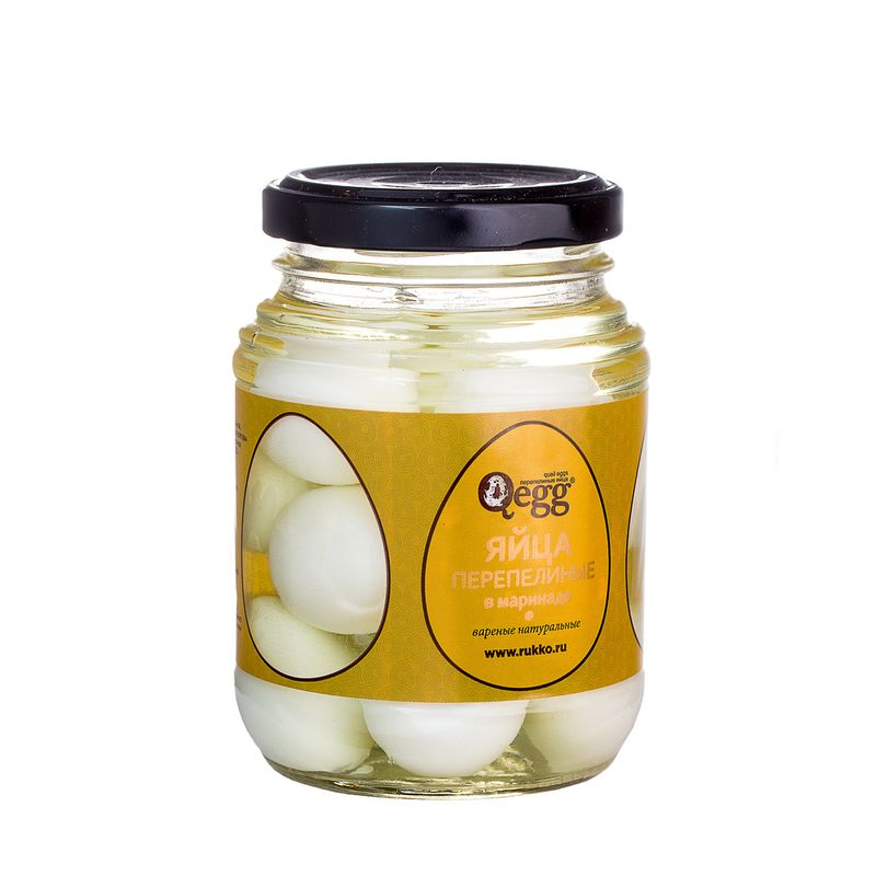 

Яйца перепелиные Qegg маринованные 240 г