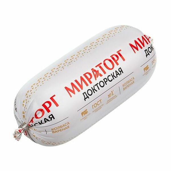 Колбаса варёная Мираторг Докторская категория А, 470г