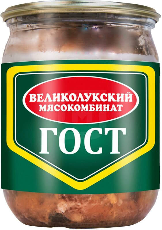 Купить Свинина Великолукский Мк тушеная по низкой цене с быстрой ...