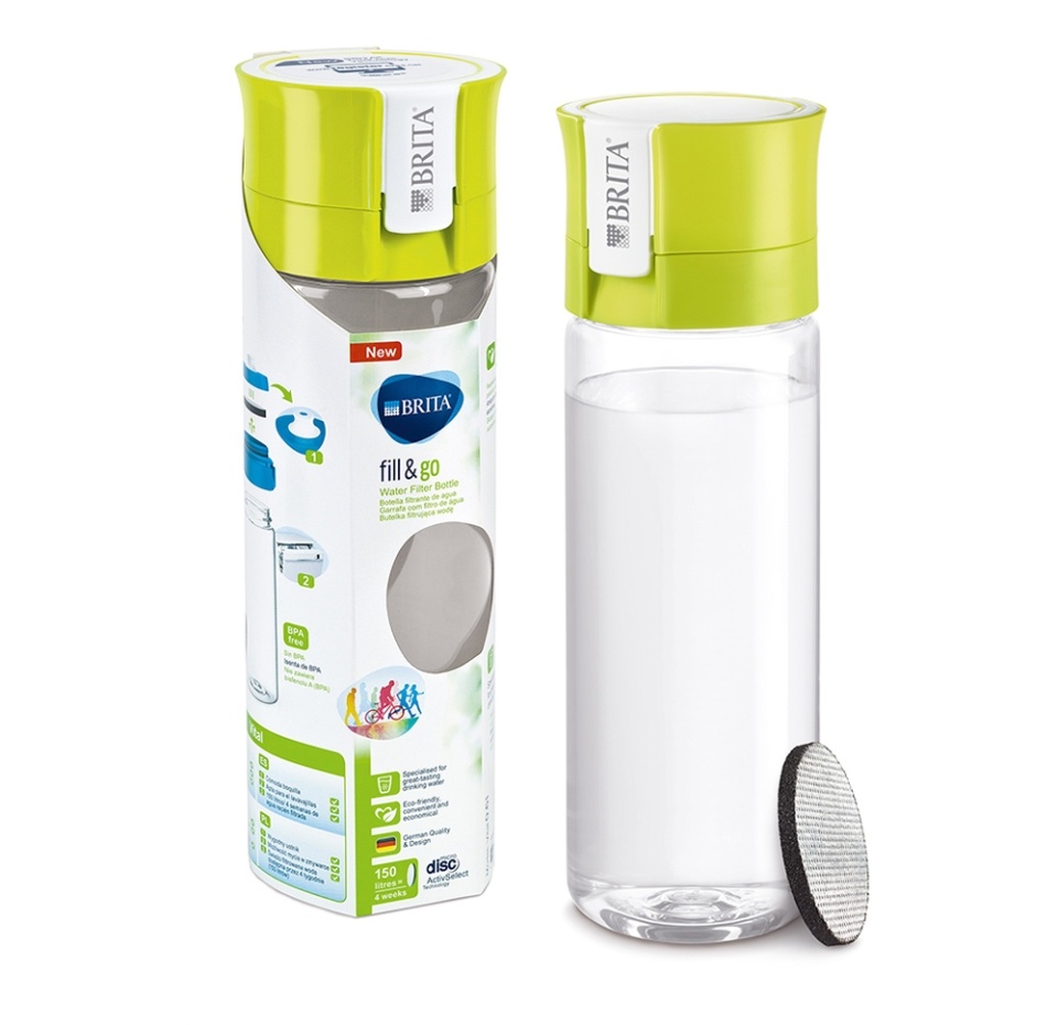 

Фильтр-бутылка Brita Fill&Go Vital Лайм 0.6 л 1 шт.
