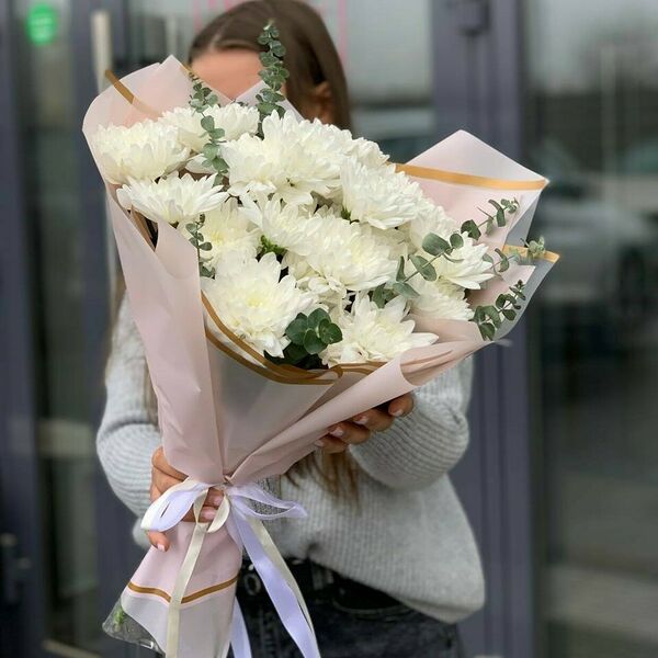 Букет из хризантем