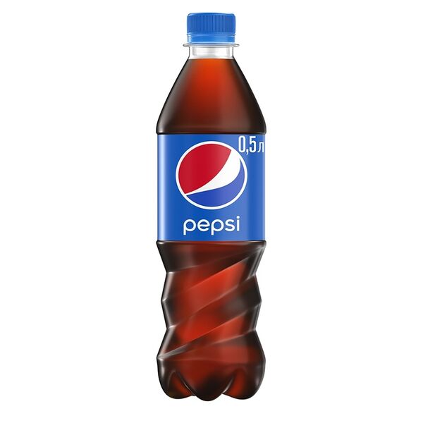 Напиток Pepsi сильногазированный 0.5л