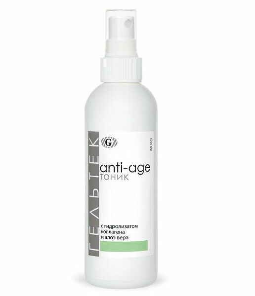 Гельтек Anti-Age Тоник с гидролизатом коллагена и алоэ вера 200 мл