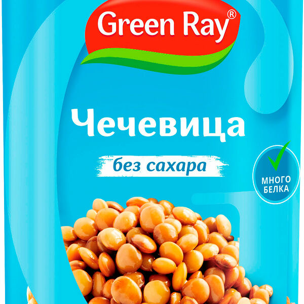 Чечевица Green Ray 400г