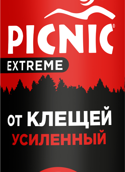 Picnic Extreme - Аэрозоль от клещей, 150 мл