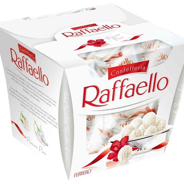 Конфеты Raffaello Миндаль и кокос 150г