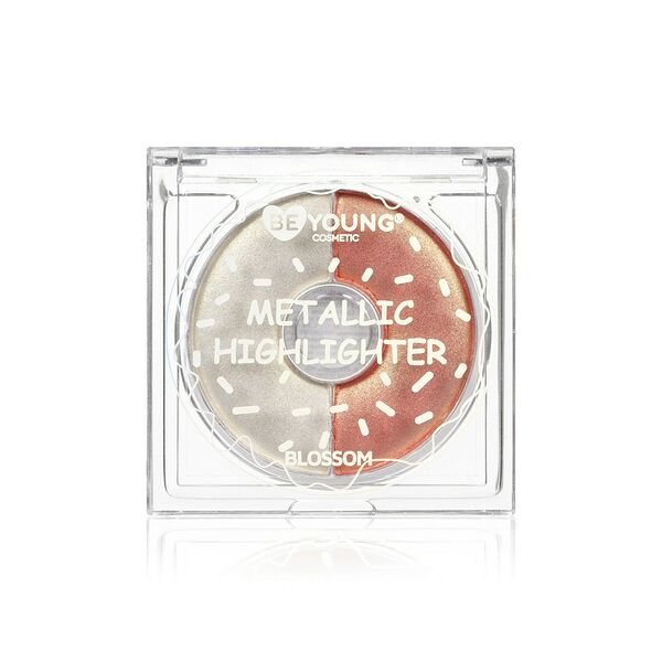 Хайлайтер для лица BeYoung Metallic Blossom