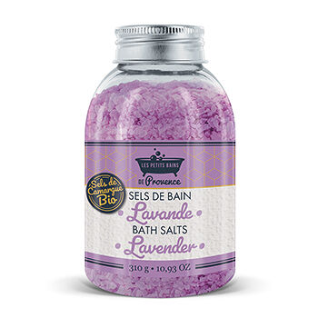 Соль для ванны «Лаванда», Les Petits Bains de Provence, 310 г, Франция
