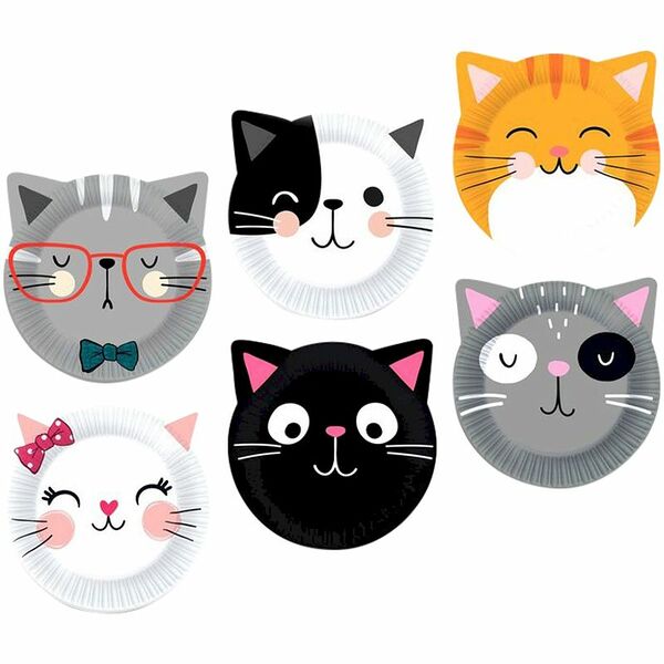 Набор тарелок ND Play бумажных одноразовых 306347 18см, 6шт