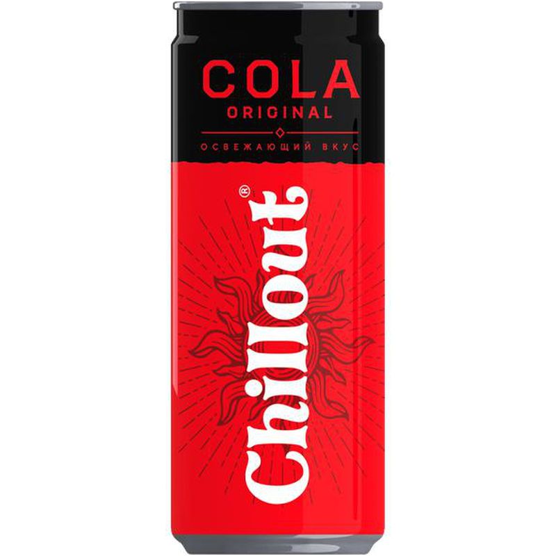 

Напиток безалкогольный Chillout Cola сильногазированный, 330 мл