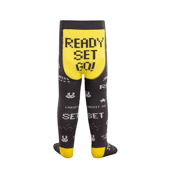 Колготки детские CONTE-KIDS TIP-TOP, р.80-86 (14), 577 темно-серый  4С-01СП