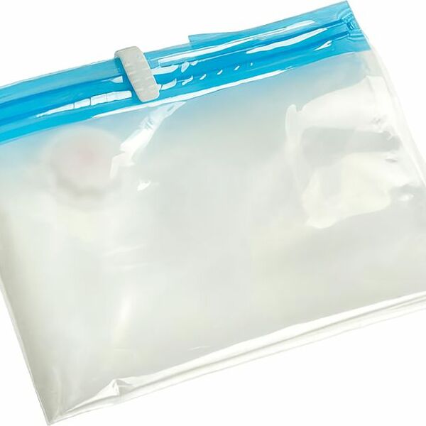 Пакет с вакуумным клапаном полиэтиленовый 60х80см 1шт