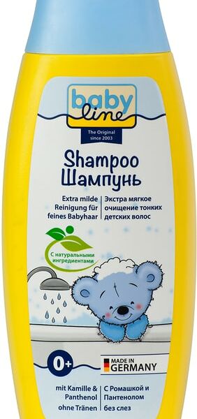 Шампунь детский Baby lineс с ромашкой и пантенолом 250мл