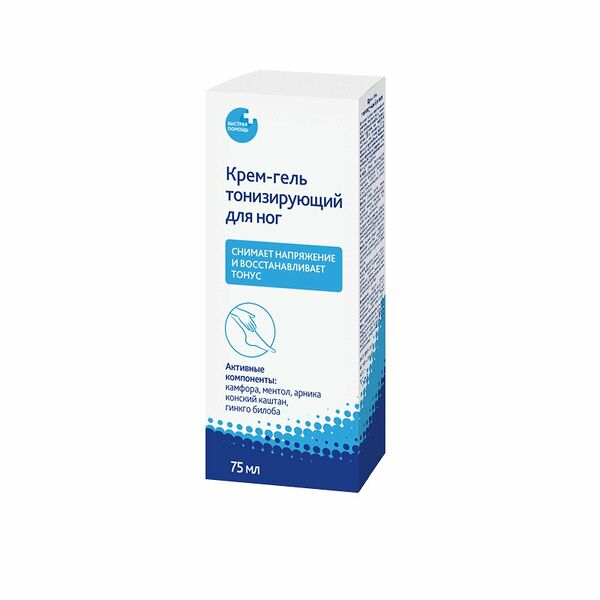 Крем-гель для ног тонизирующий 75 мл