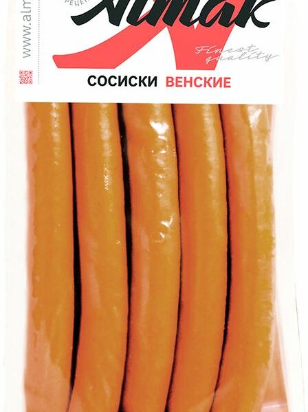 Сосиски Almak Венские вареные, вес