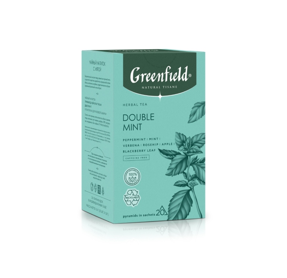 

Чай Greenfield Natural Tisane Мята 20 х 1.8 г