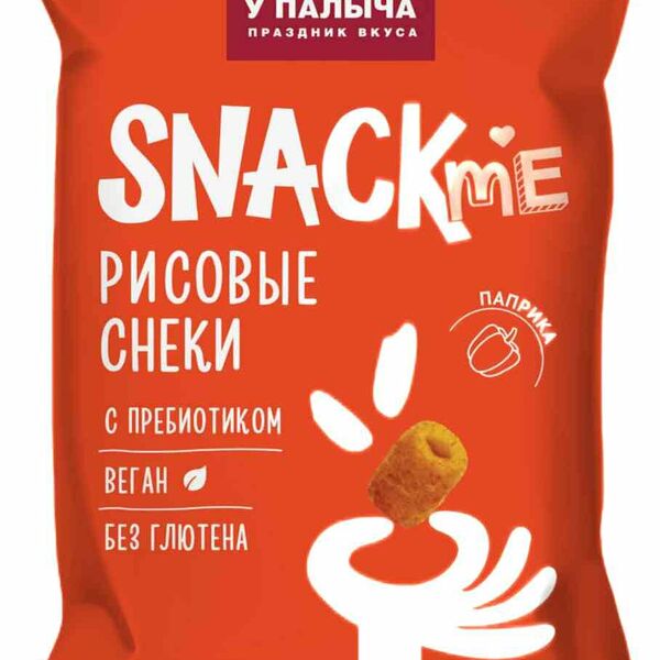 Снеки рисовые У Палыча с паприкой
