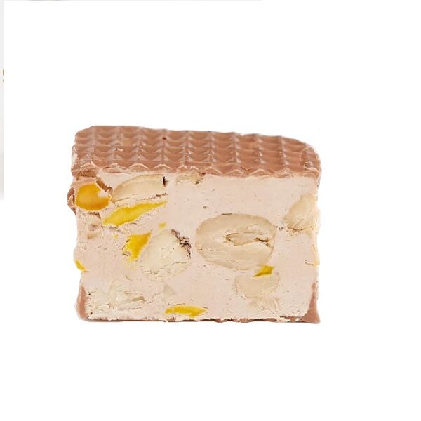 Нуга с шоколадным покрытием кешью-манго-сыр