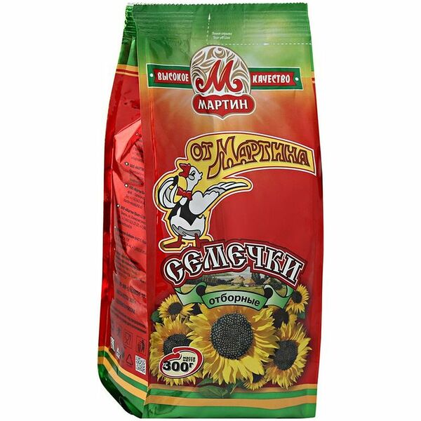 Семечки подсолнечника От Мартина Отборные жареные 250г