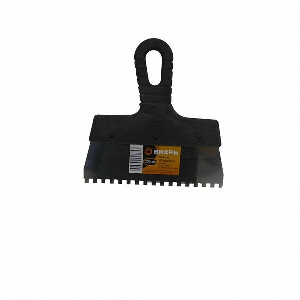 Шпатель ВИХРЬ 6х6 ммнержавейкапластик200мм