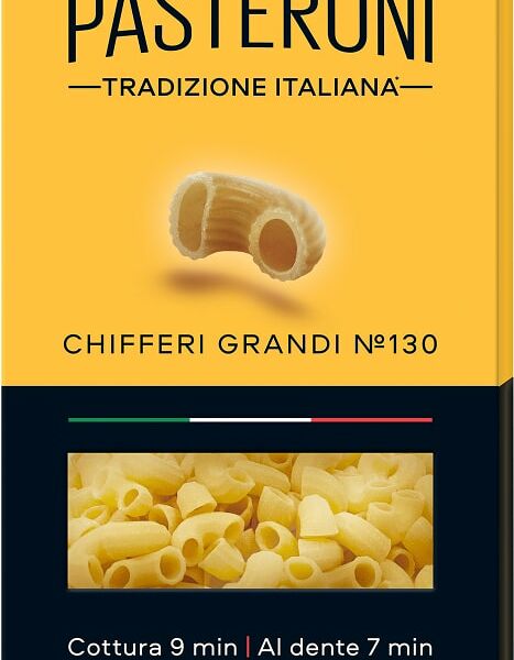 Макароны Pasteroni Chifferi grandi №130 400г