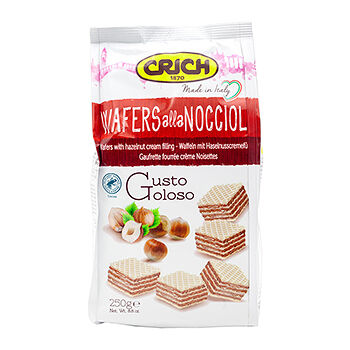 Вафли Crich орехово-кремовой начинкой