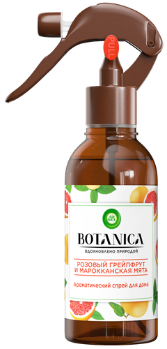 

Ароматический спрей AIR WICK Botanica Розовый грейпфрут и марокканская мята, 236г