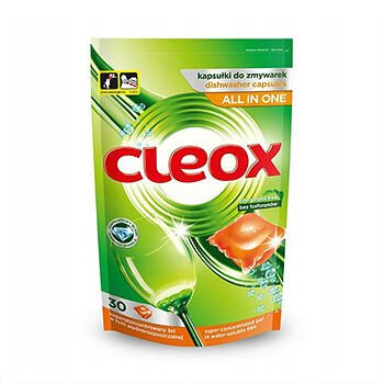 Капсулы для посудомоечной машины Cleox гелевые Marba 30шт., Польша